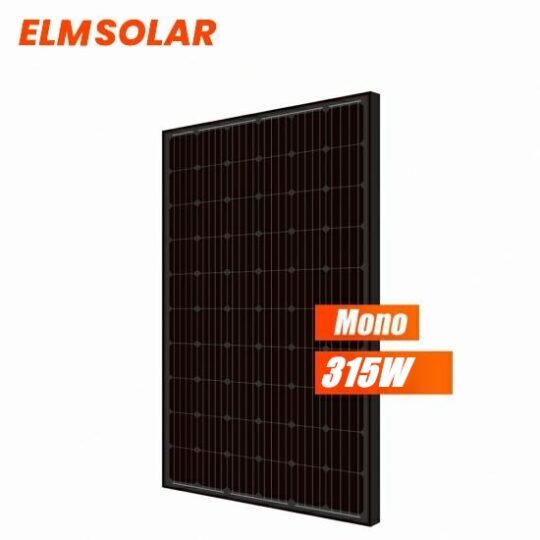 Mono Solar Panel Black 315w PV Panel